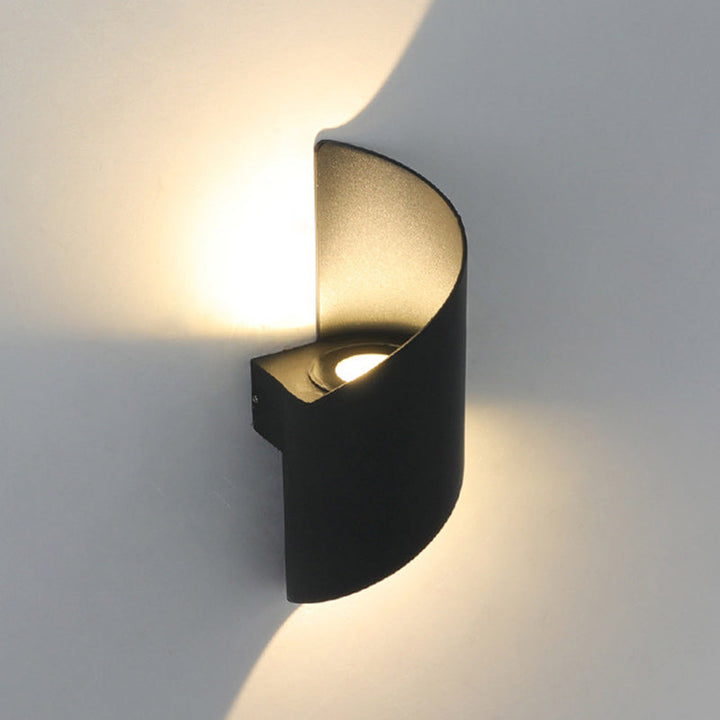 Vandtæt Minimalistisk Aluminium LED Væglampe IP65