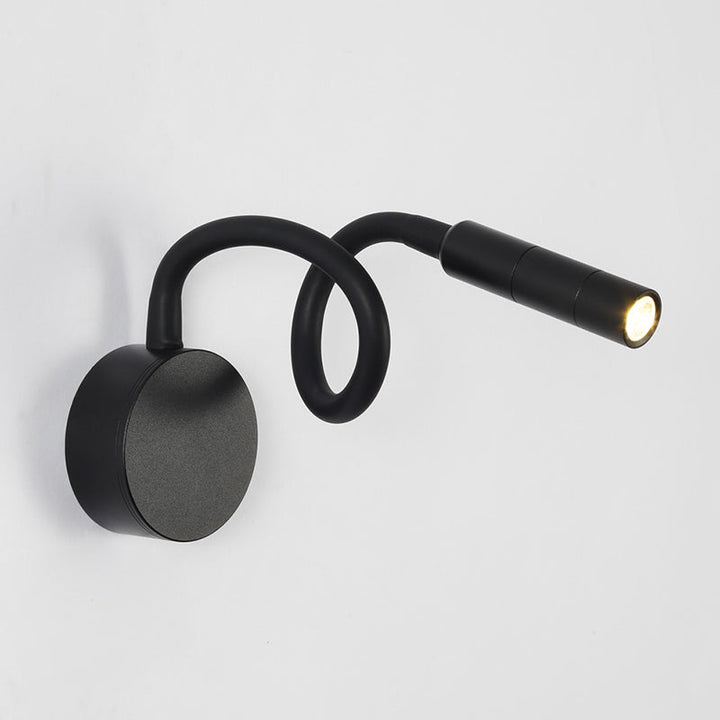 Minimalistisk Rund Jern LED Væglampe