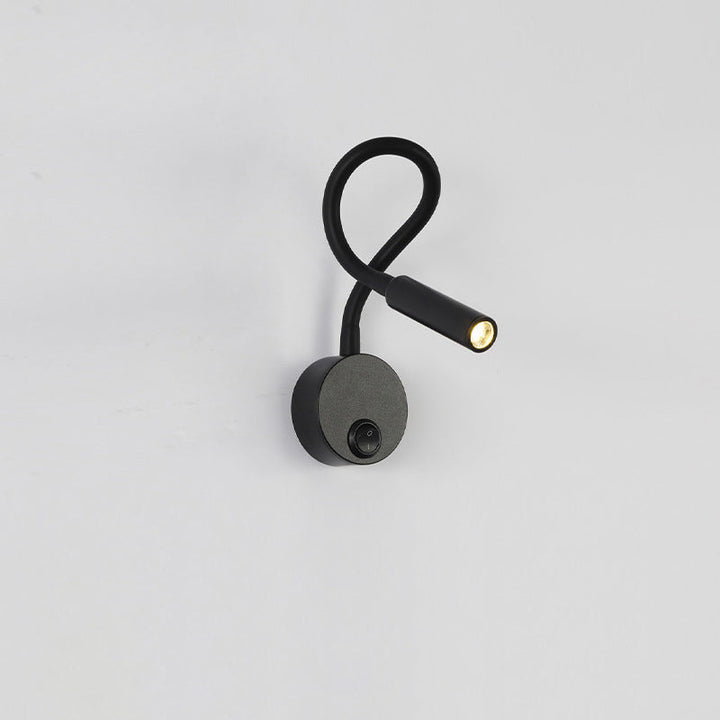 Minimalistisk Rund Jern LED Væglampe