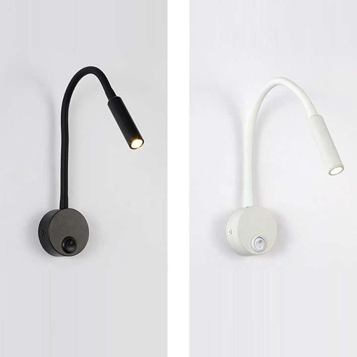 Minimalistisk Rund Jern LED Væglampe
