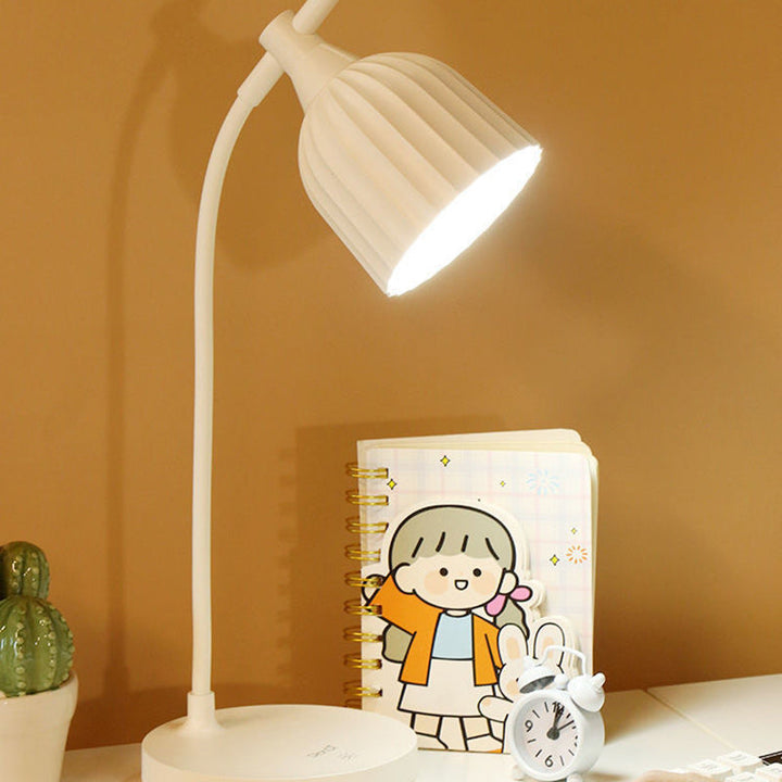 Minimalistisk LED Bordlampe i Grøn, Pink, Gul eller Hvid