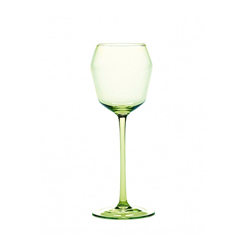 Elegant Limegrøn Borosilikat Vinglas