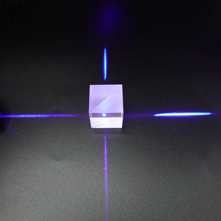 Optisk Kub Prism i Glas til Lysmanipulation