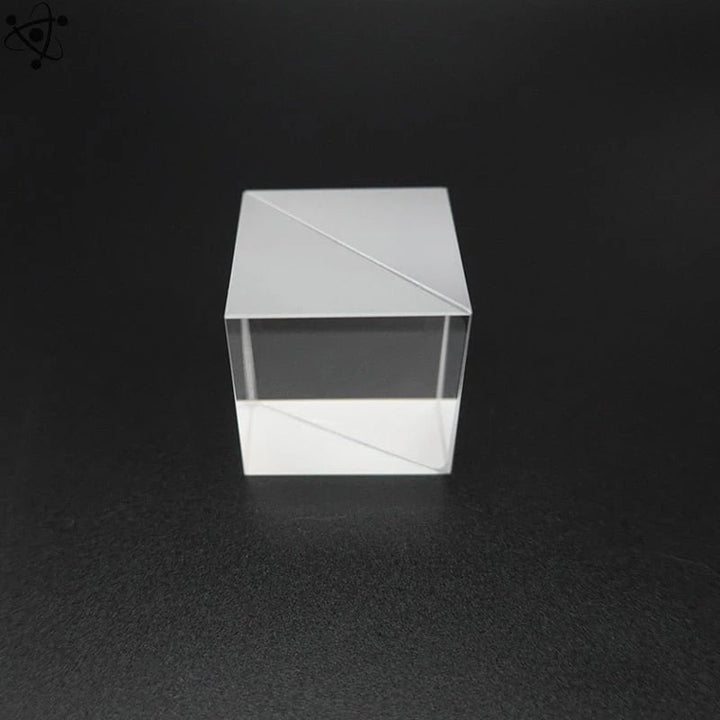 Optisk Kub Prism i Glas til Lysmanipulation