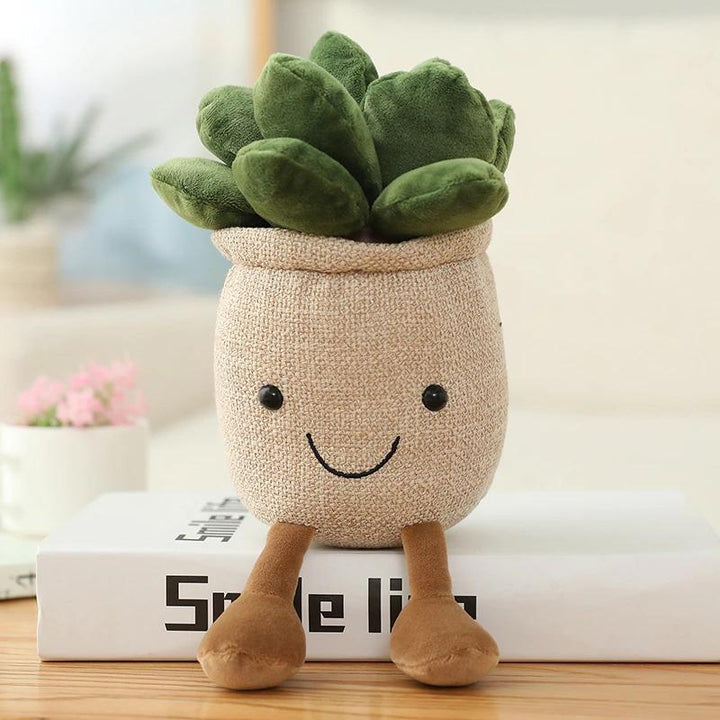 Miljøvenlig Plush Plante i Blød Design