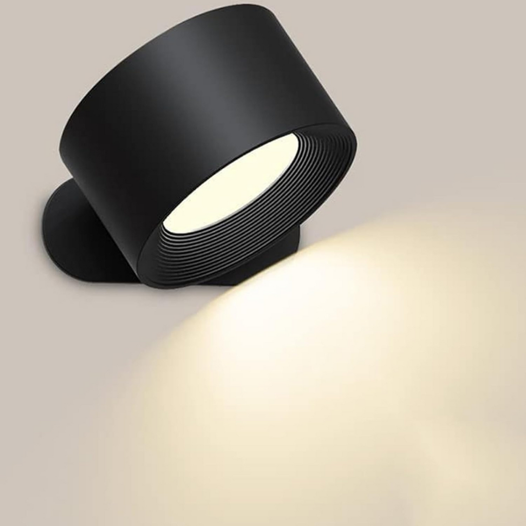 Genopladelig Trådløs Væglampe med 360° Rotation