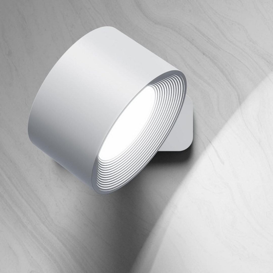 Genopladelig Trådløs Væglampe med 360° Rotation