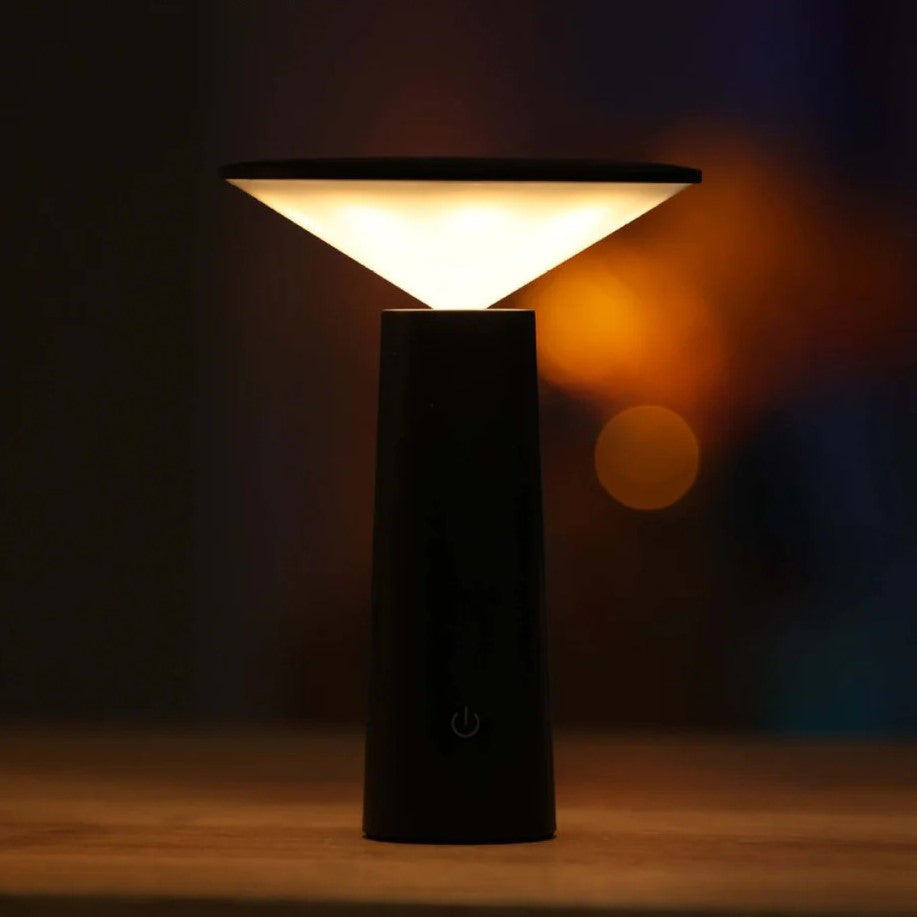 Justerbar Genopladelig LED Bordlampe med Dæmpbar Lys