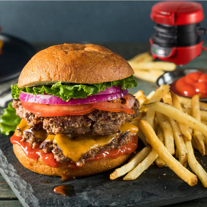 Manuel Non-Stick Burgerpresse i ABS-plastik