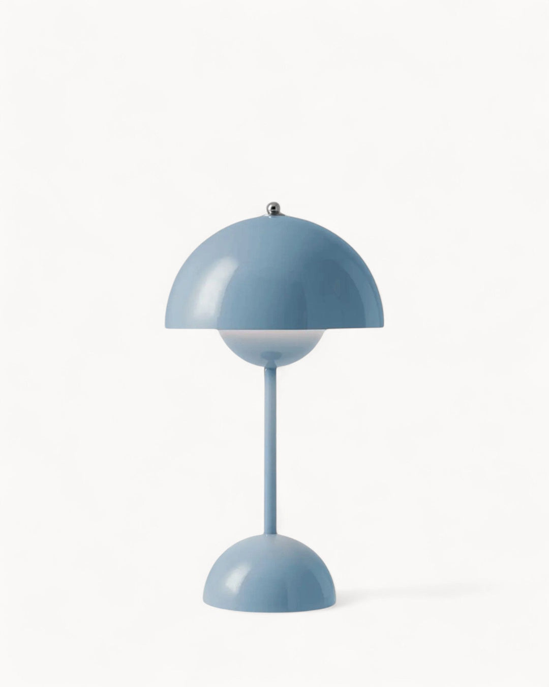Dæmpbar Skandinavisk Metal LED Bordlampe i Mat Sort