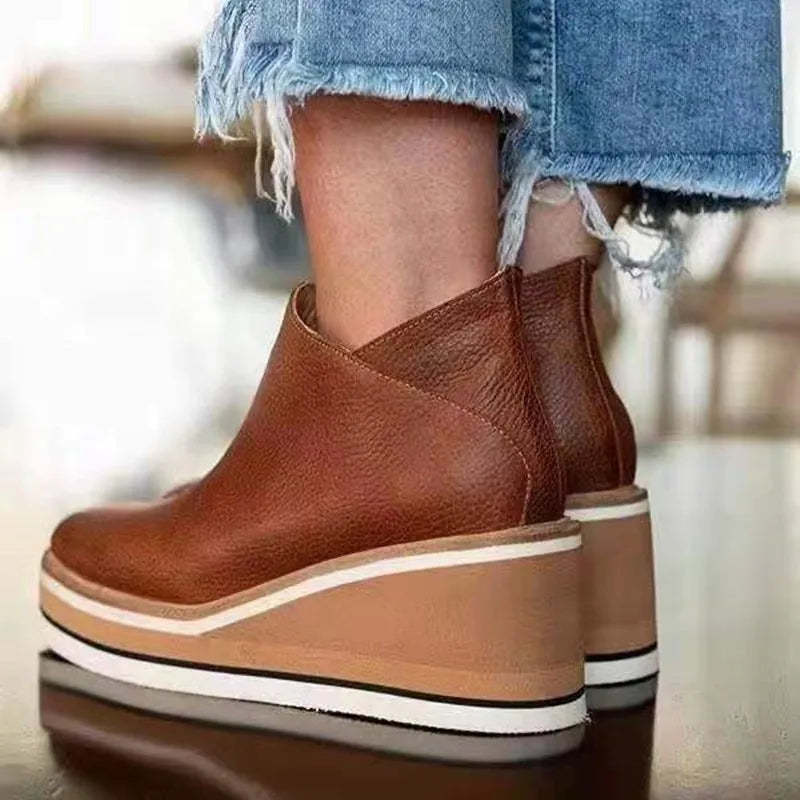 Gabriela | Dame Orthopædiske Platform Støvler