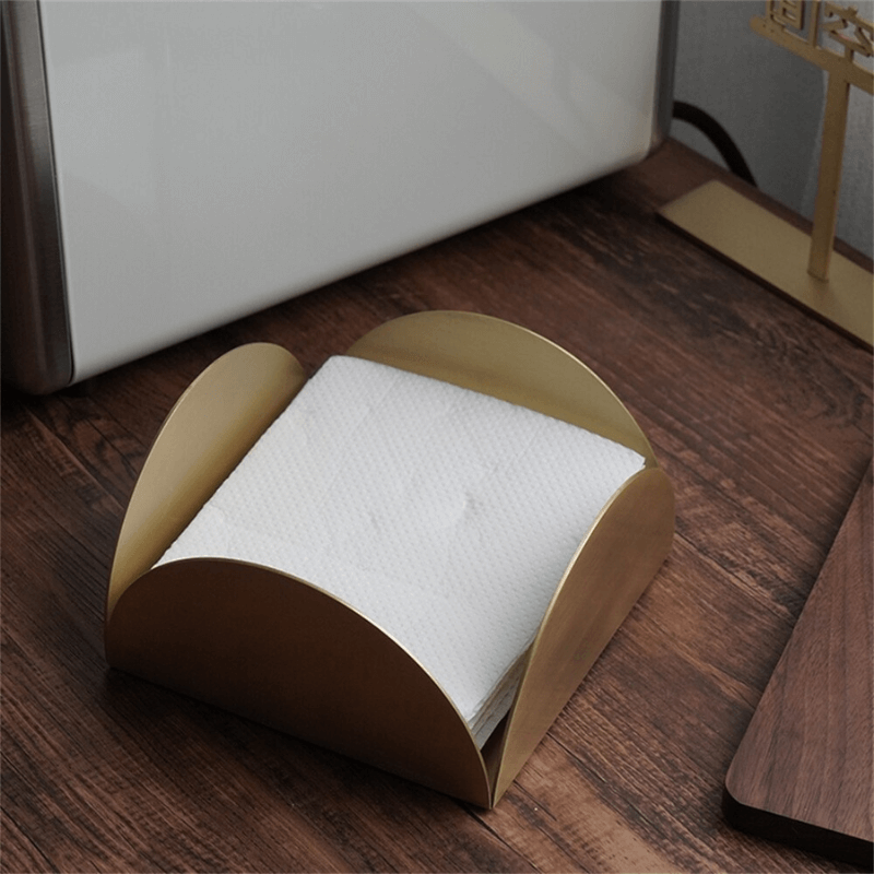 Messing Tissue Holder med Skandinavisk Design