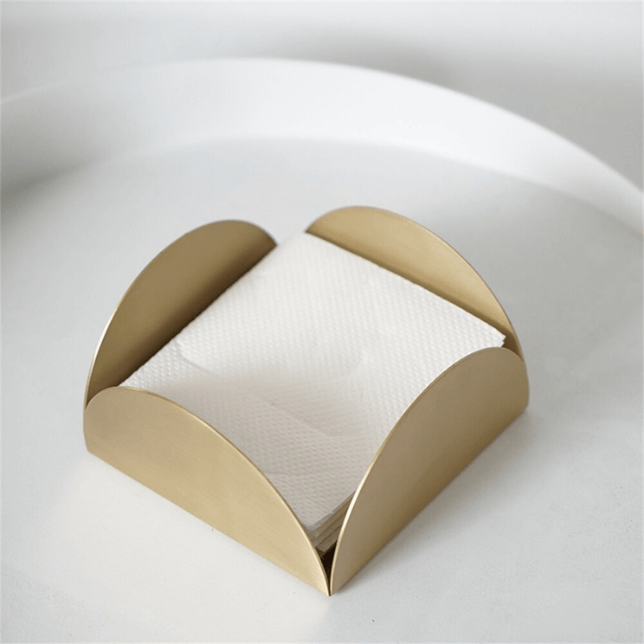 Messing Tissue Holder med Moderne Skandinavisk Design