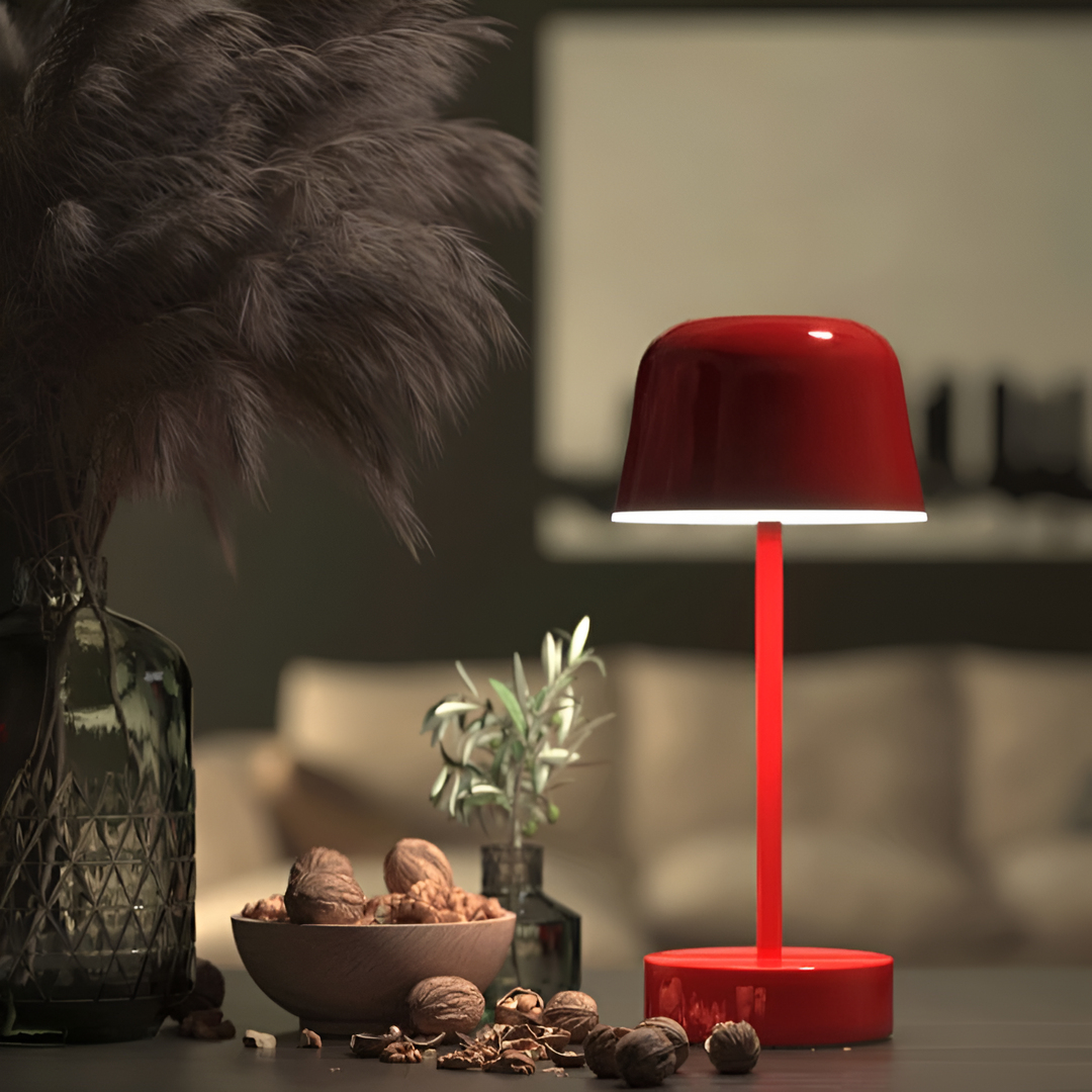 Trådløs Retro LED Bordlampe med Justerbare Farver