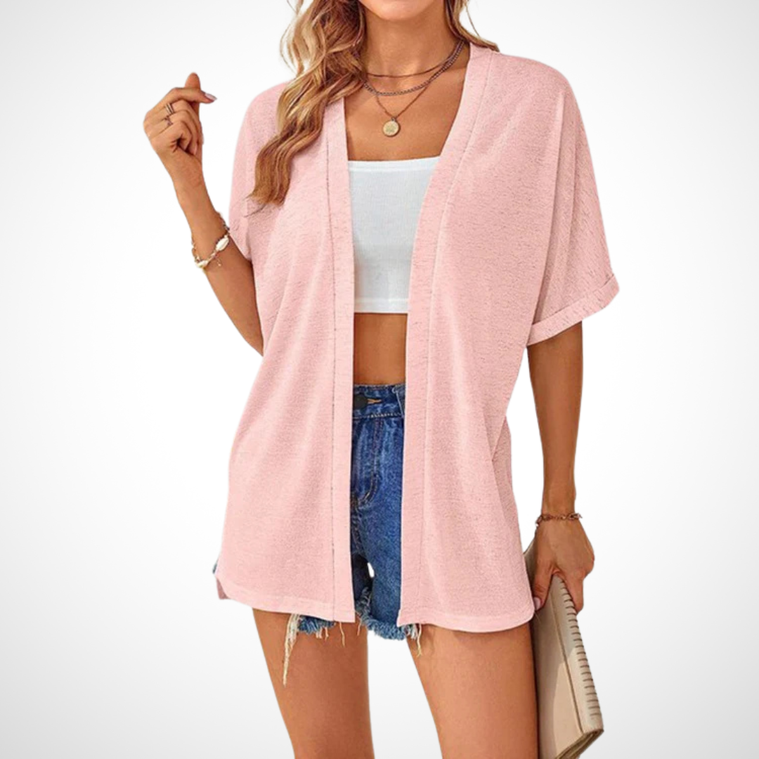 Ruth™ | Elegant Let Kortærmet Cardigan