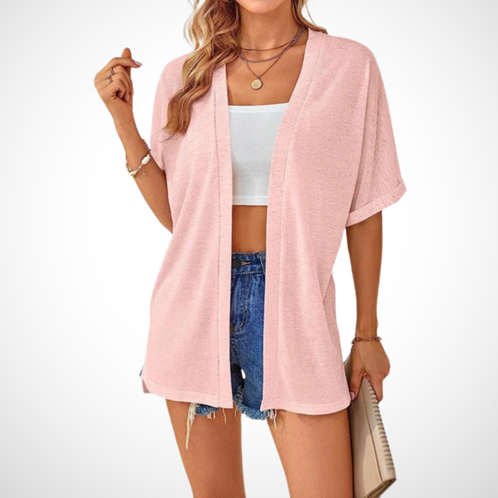 Ruth™ | Elegant Let Kortærmet Cardigan