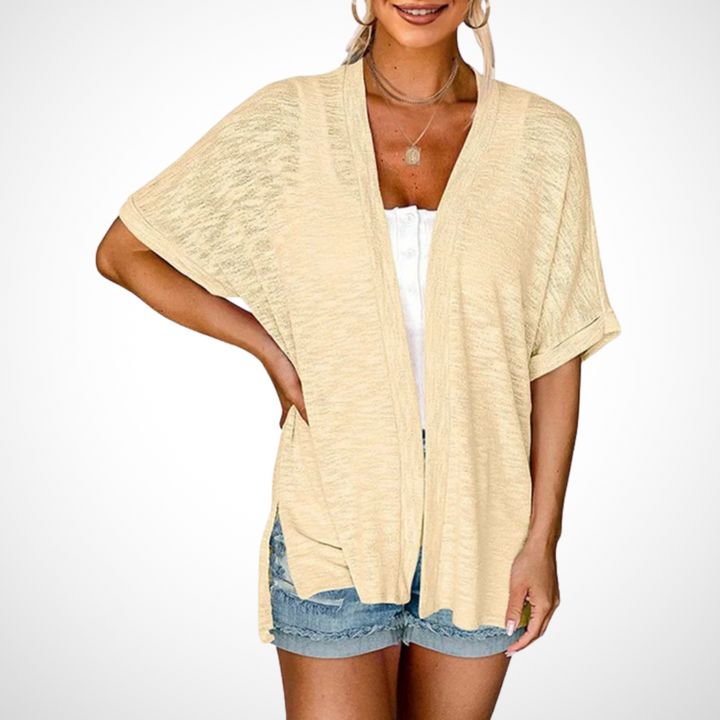 Ruth™ | Elegant Let Kortærmet Cardigan