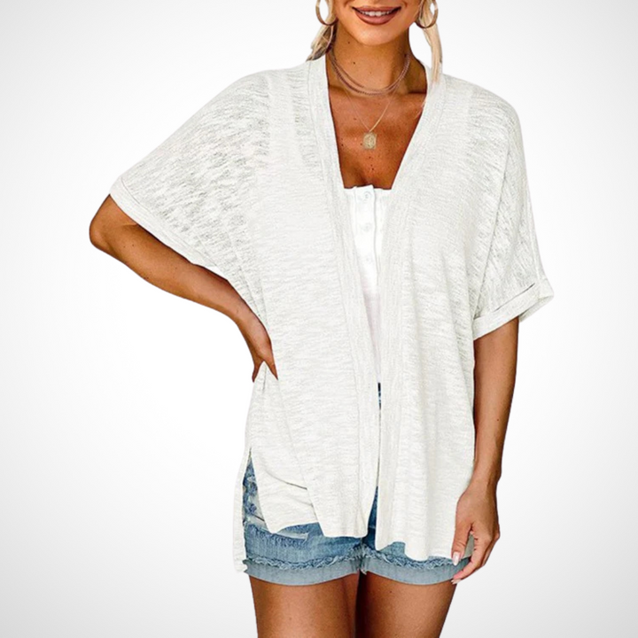Ruth™ | Elegant Let Kortærmet Cardigan
