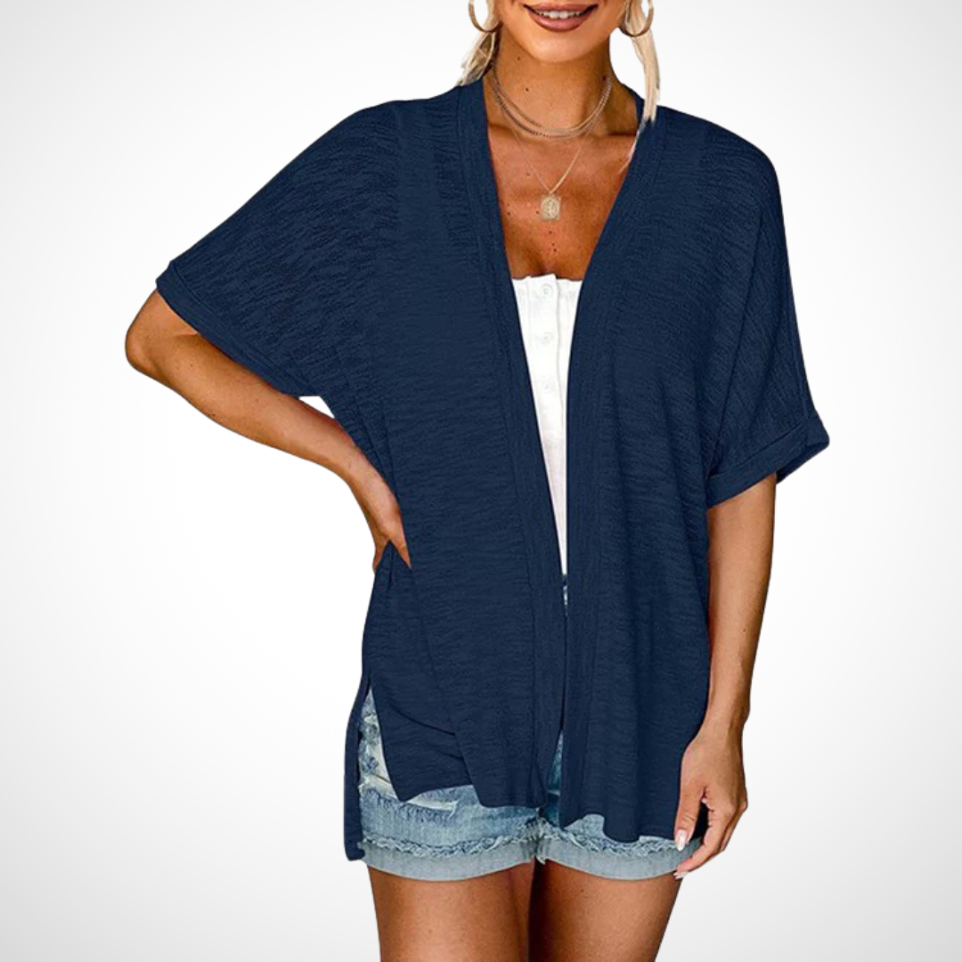 Ruth™ | Elegant Let Kortærmet Cardigan
