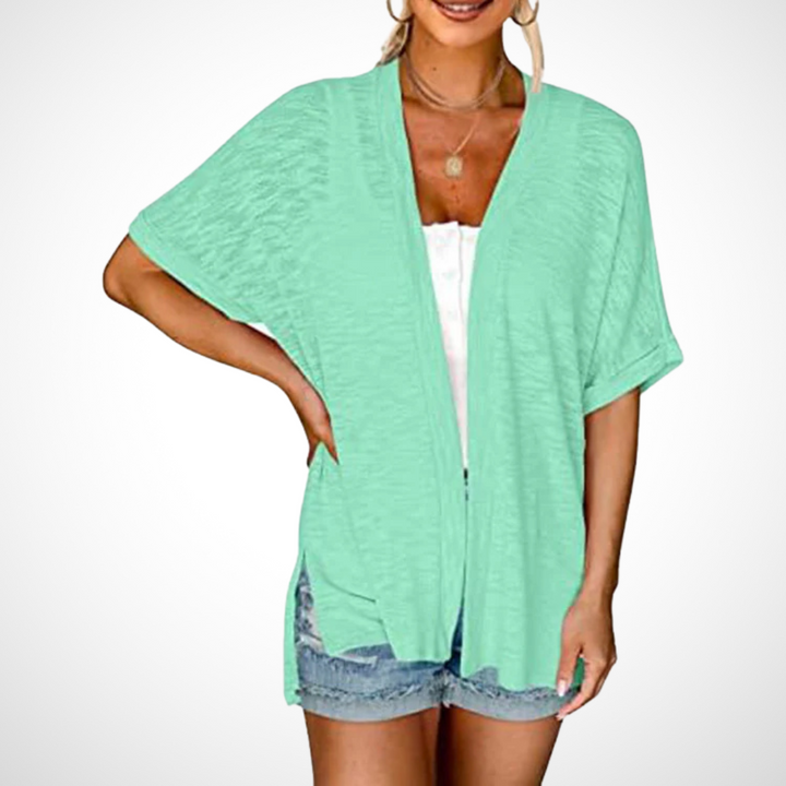 Ruth™ | Elegant Let Kortærmet Cardigan