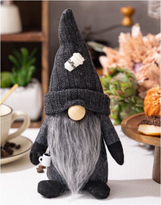 Håndlavede Gnomedukker i Stof - Fantasifuld Hjemmedekoration