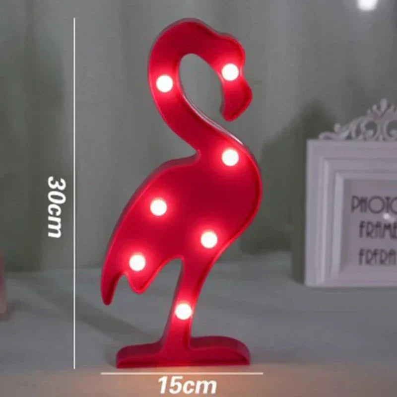 Dyre-tema Bordlampe med Blød LED Belysning