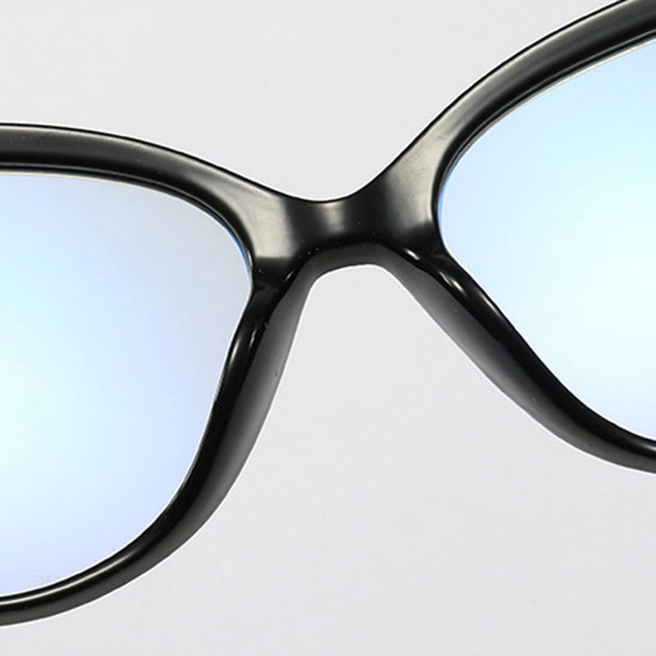 Cat-Eye Briller med Blålysfilter og UV400 Beskyttelse