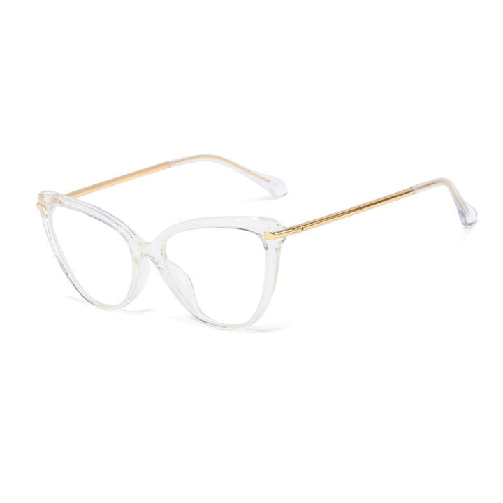 Cat-Eye Briller med Blålysfilter og UV400 Beskyttelse