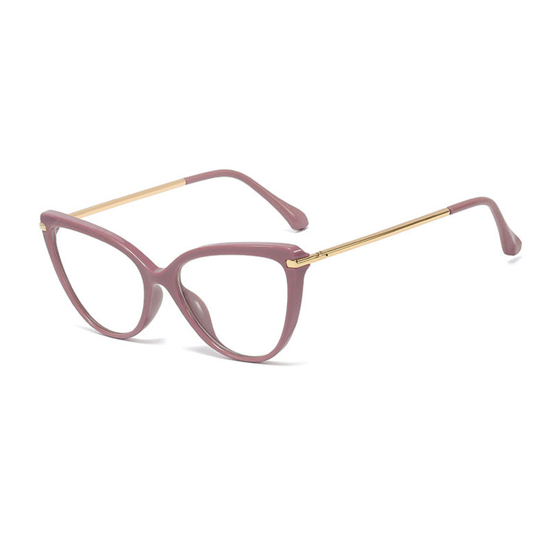 Cat-Eye Briller med Blålysfilter og UV400 Beskyttelse