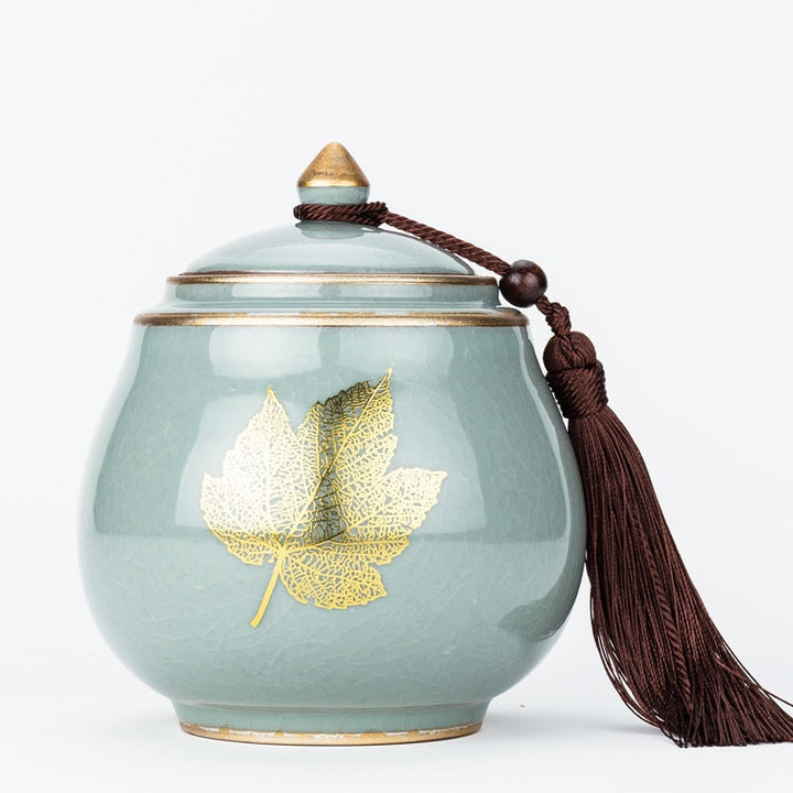 Fugtbeskyttende Keramisk Teapot Opbevaringsbeholder