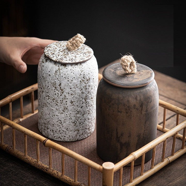 Japansk Keramisk Tebeholder til Te - 900 ml