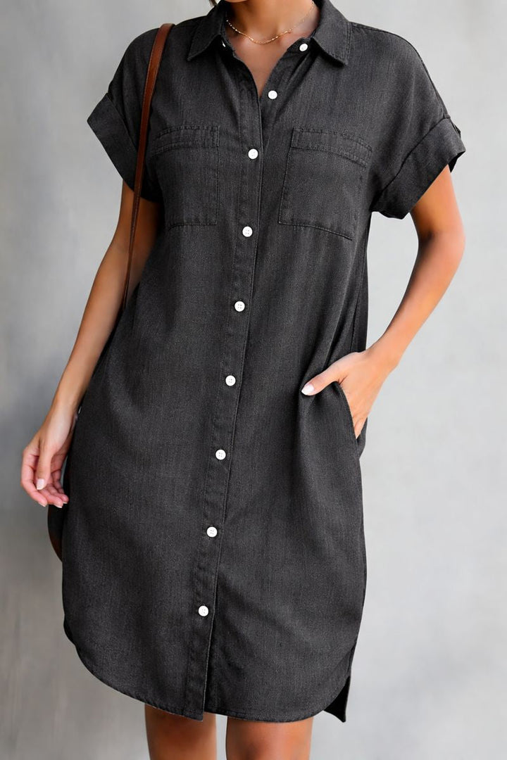 Francesca | Kvinders Denim Kjole Casual