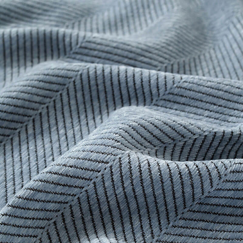 Elegant Chenille Pudeovertræk med Frynser
