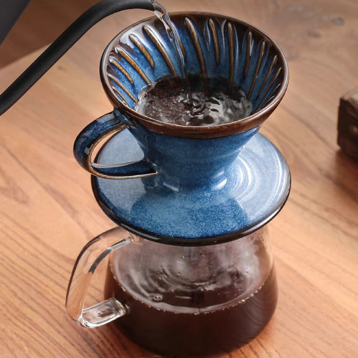 Keramisk V60 Kaffe Dripper til 1-4 Kopper
