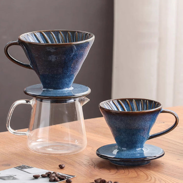 Keramisk V60 Kaffe Dripper til 1-4 Kopper