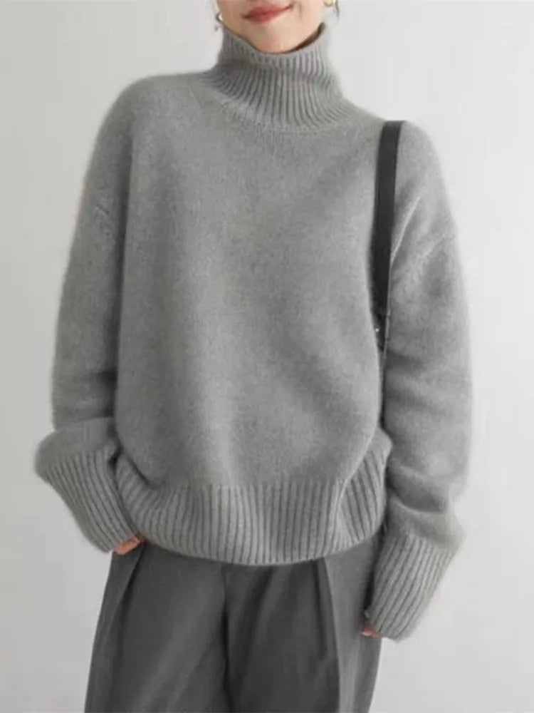 Monika™ | Høj Krave Sweater