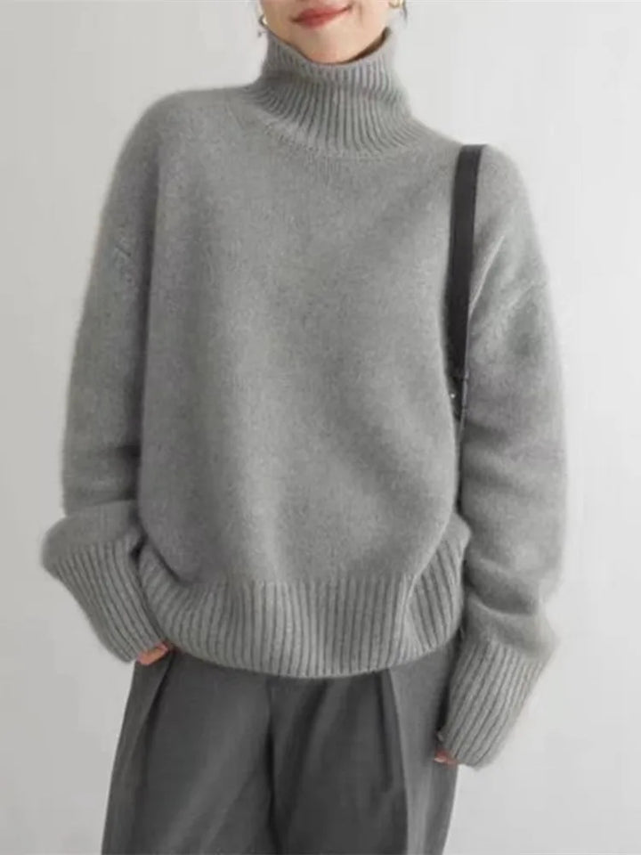 Monika™ | Høj Krave Sweater