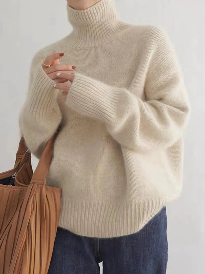 Monika™ | Høj Krave Sweater