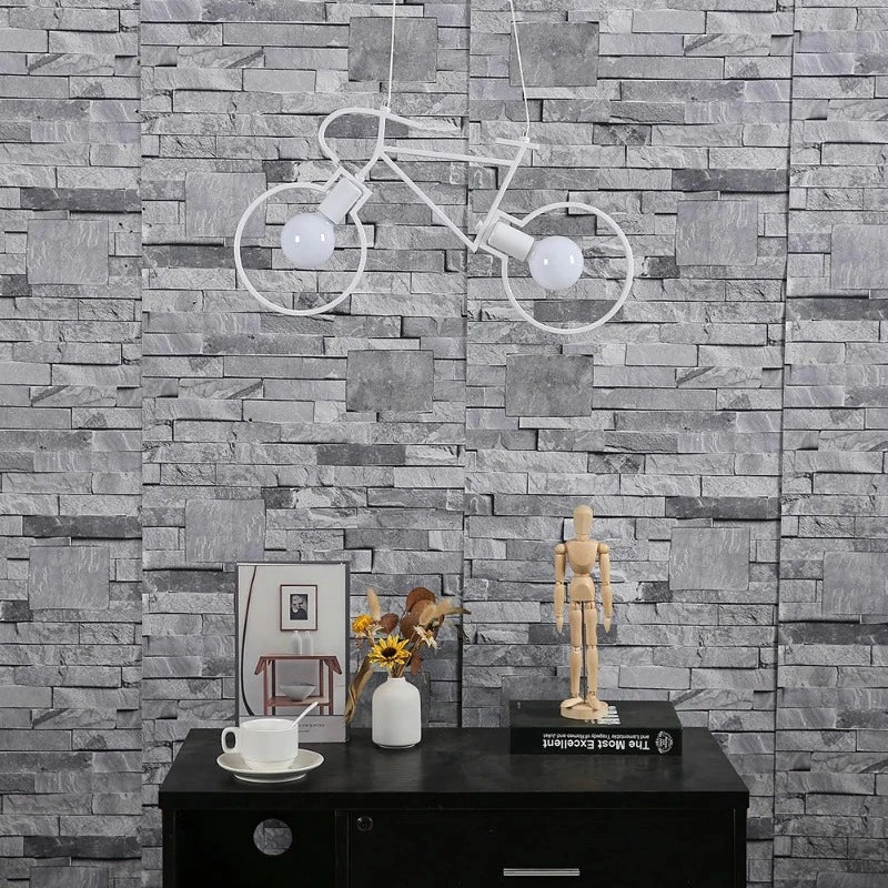 Justerbart Cykel Pendel Lys i Unik Design med LED