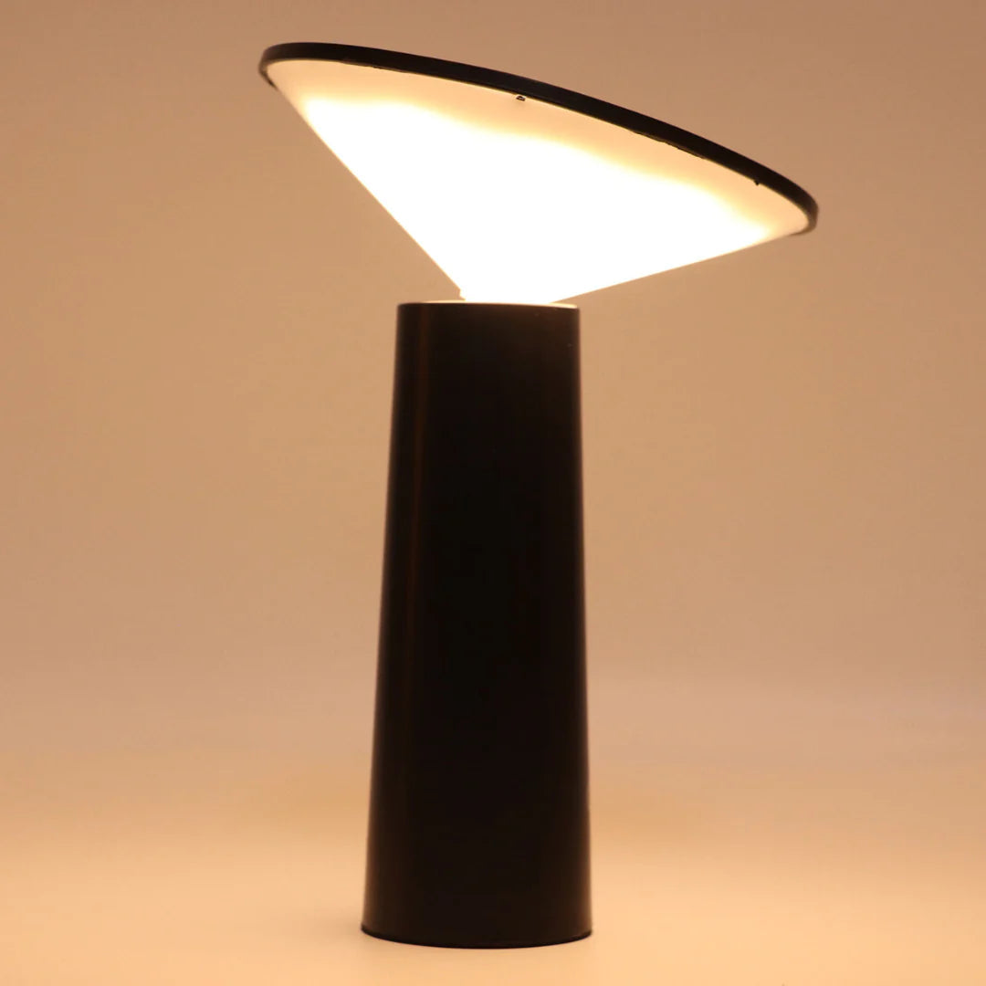 Justerbar Sort LED Bordlampe til Udendørs Brug