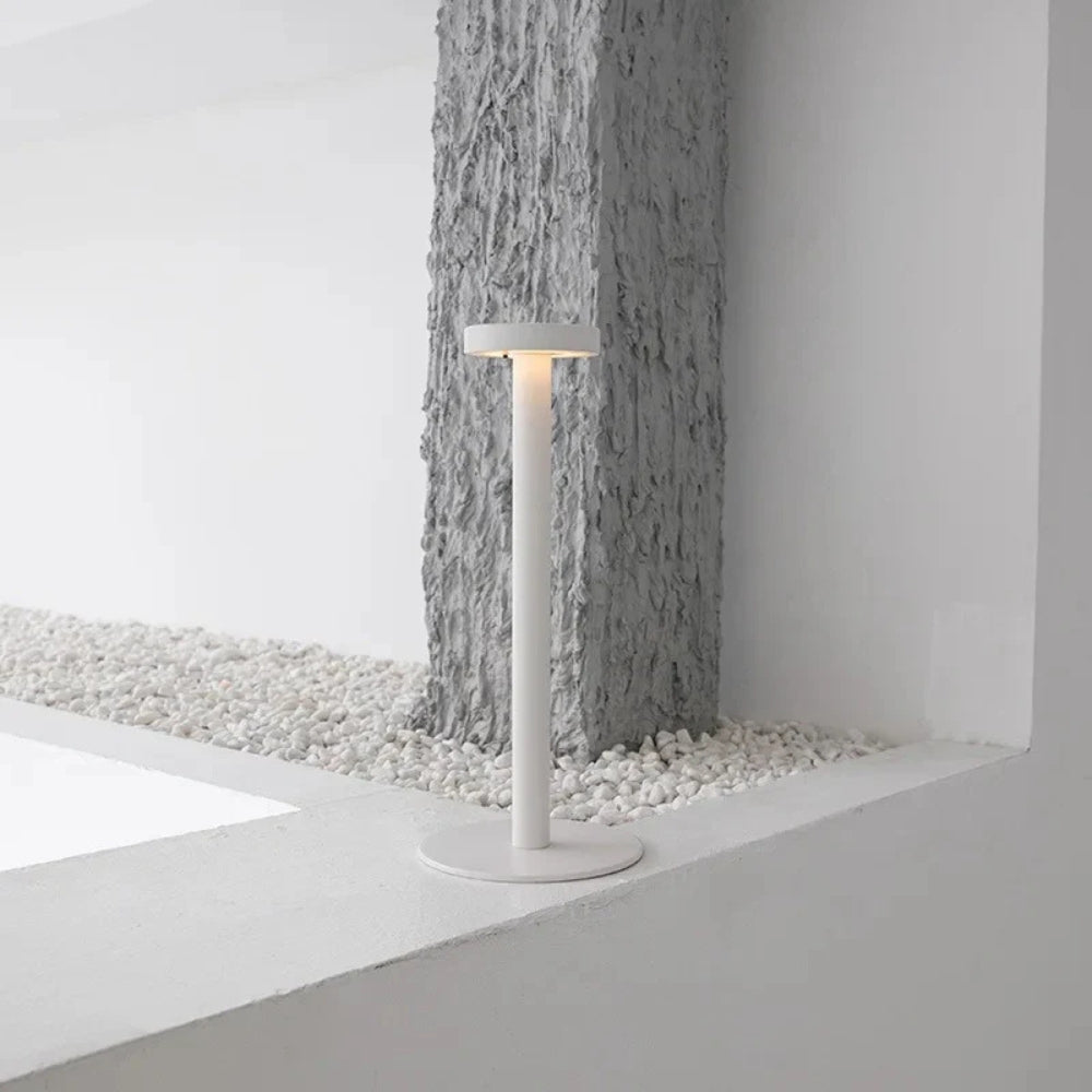Genopladelig Aluminium LED Bordlampe med Touch Kontrol