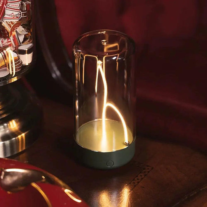Magnetisk Justerbar LED Bordlampe i Minimalistisk Design
