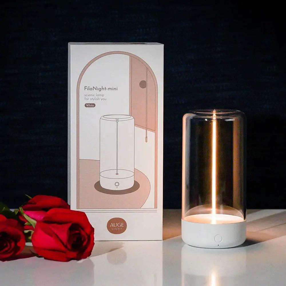 Magnetisk Justerbar LED Bordlampe i Minimalistisk Design