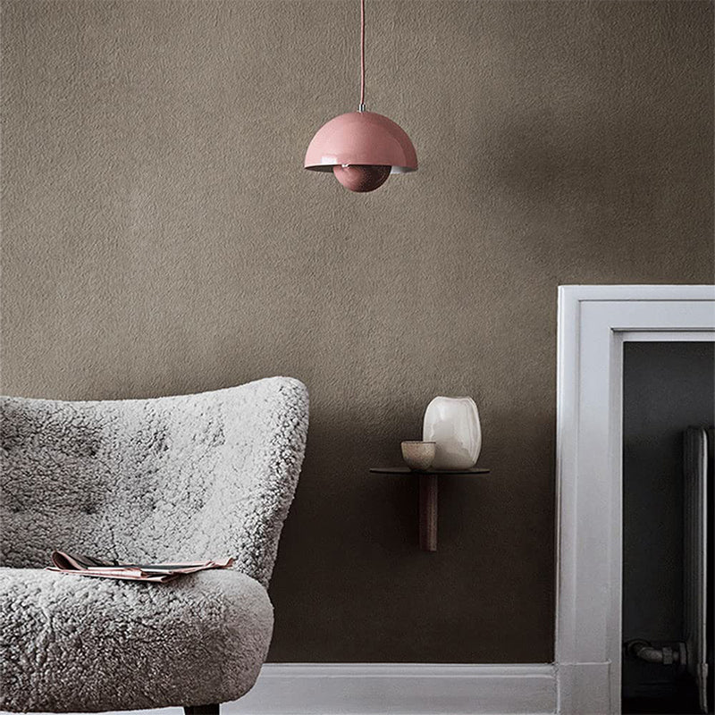 Moderne Blomster LED Pendellampe i Jern