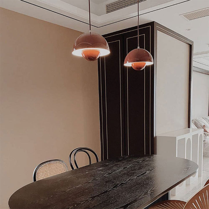 Justerbar Pendellampe i Blomsterkrukke Design