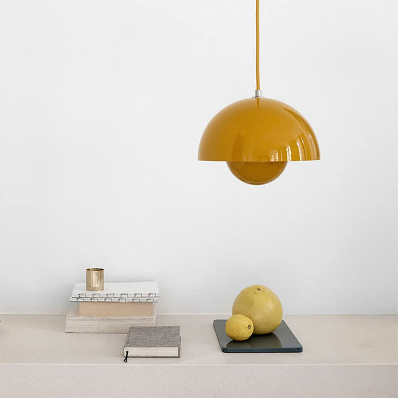 Justerbar Pendellampe i Blomsterkrukke Design