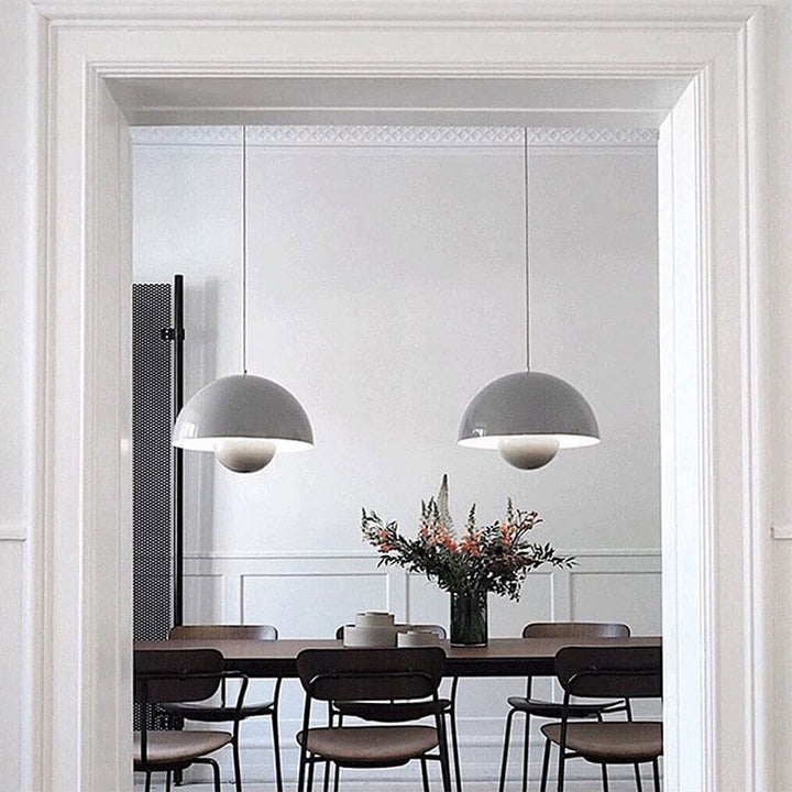 Justerbar Pendellampe i Blomsterkrukke Design