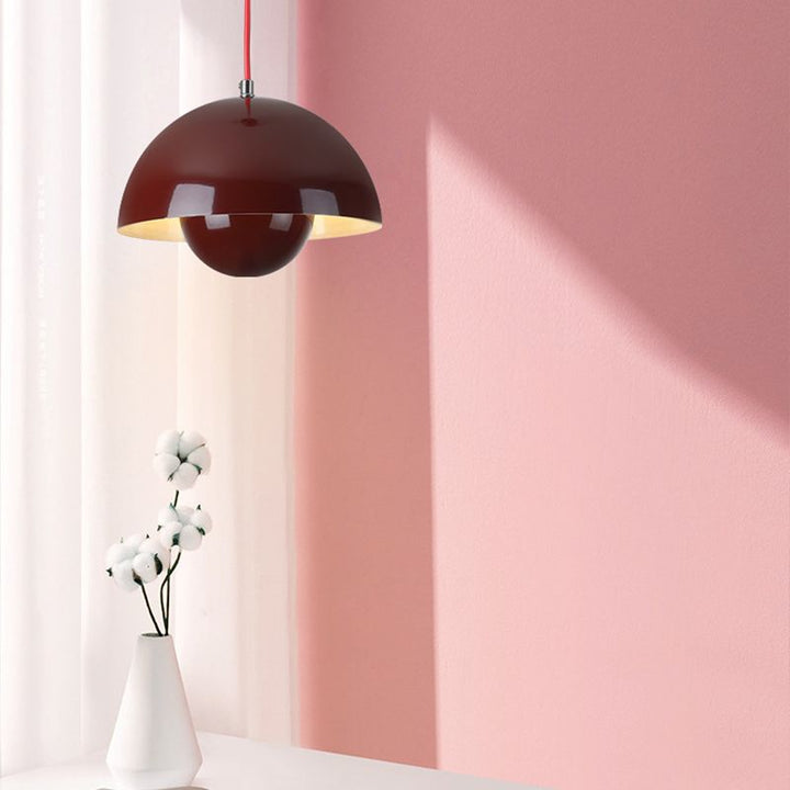Moderne Blomster LED Pendellampe i Jern
