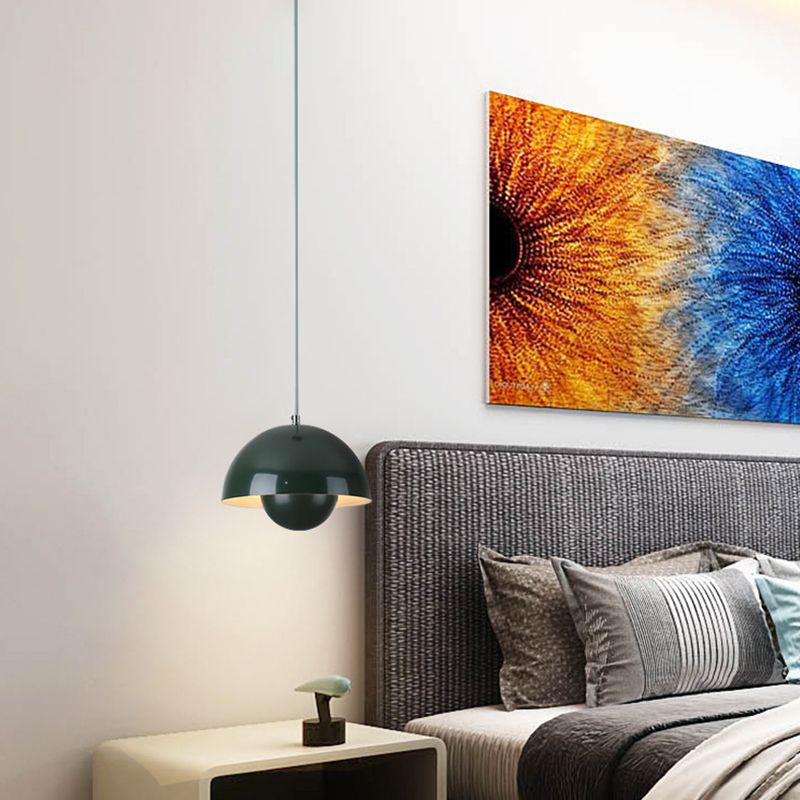 Moderne Blomster LED Pendellampe i Jern
