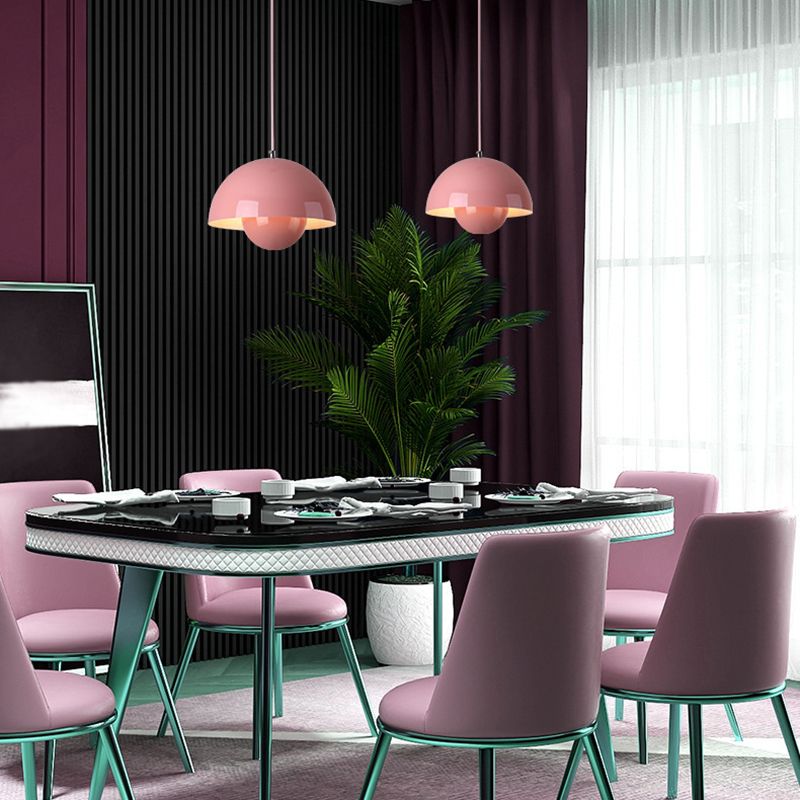 Justerbar Pendellampe i Blomsterkrukke Design